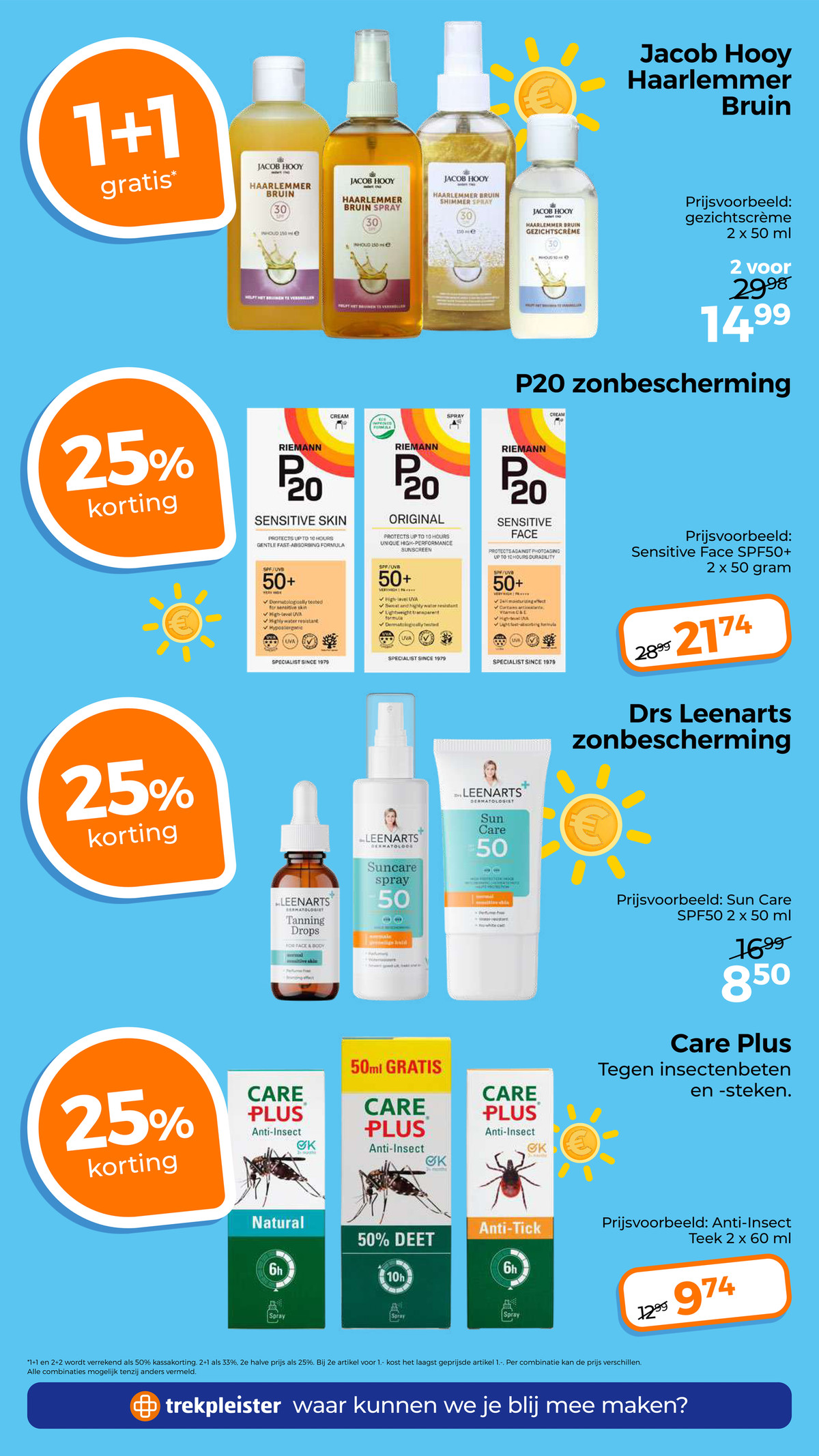 P20 zonbescherming, uit de Trekpleister folder, pagina 18