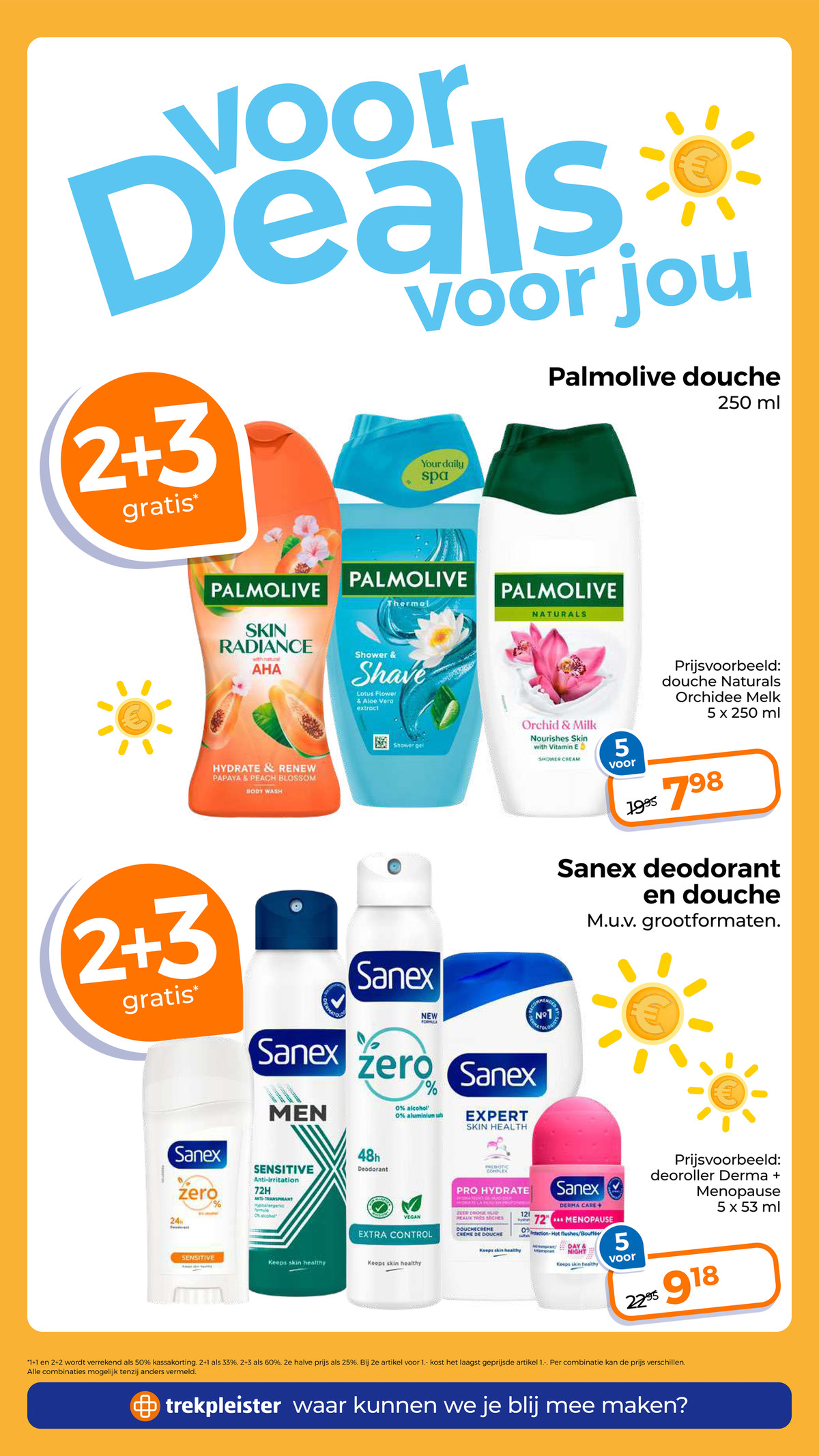 Palmolive douche, uit de Trekpleister folder, pagina 25