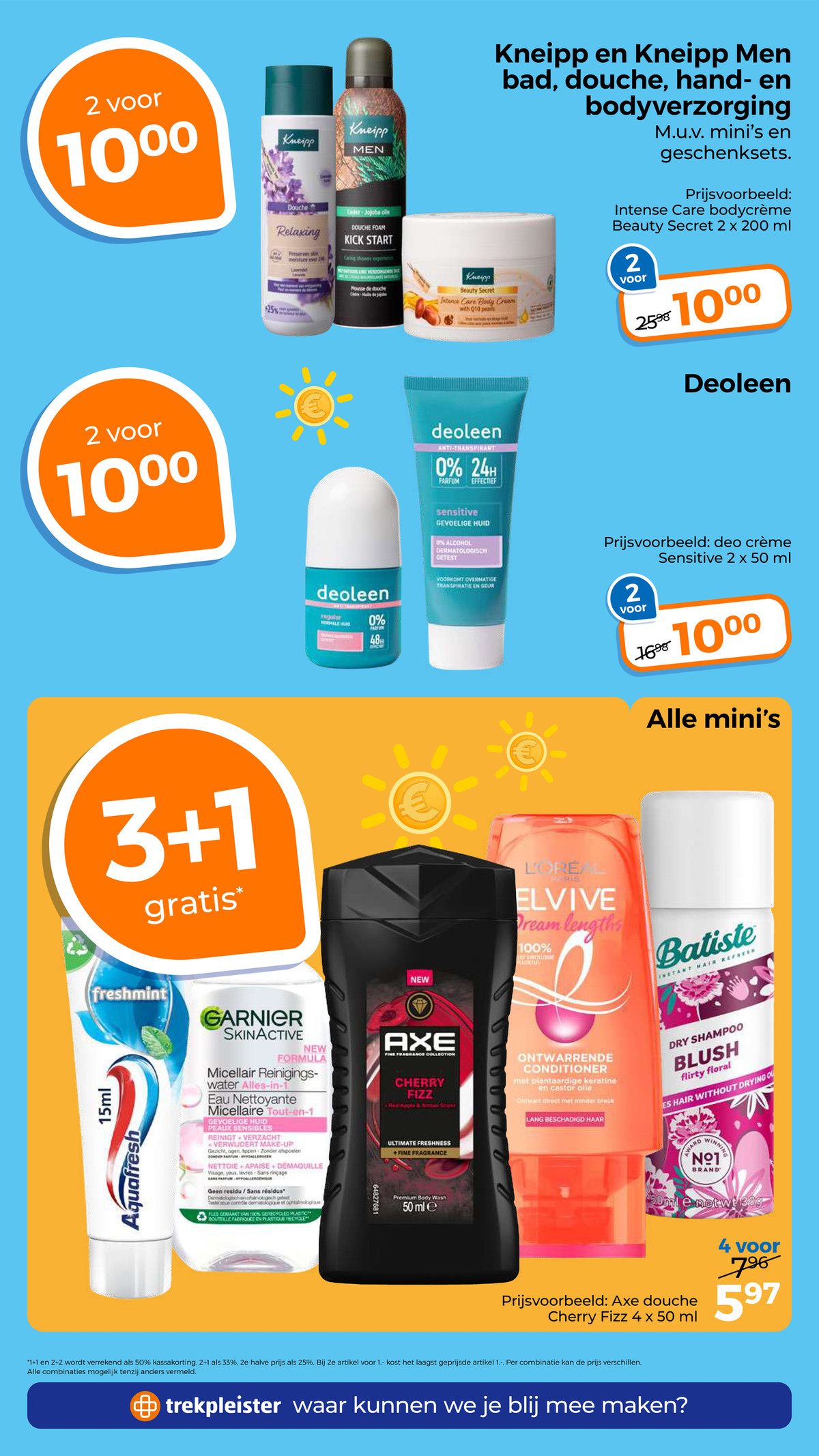 Deodorant, uit de Trekpleister folder, pagina 28