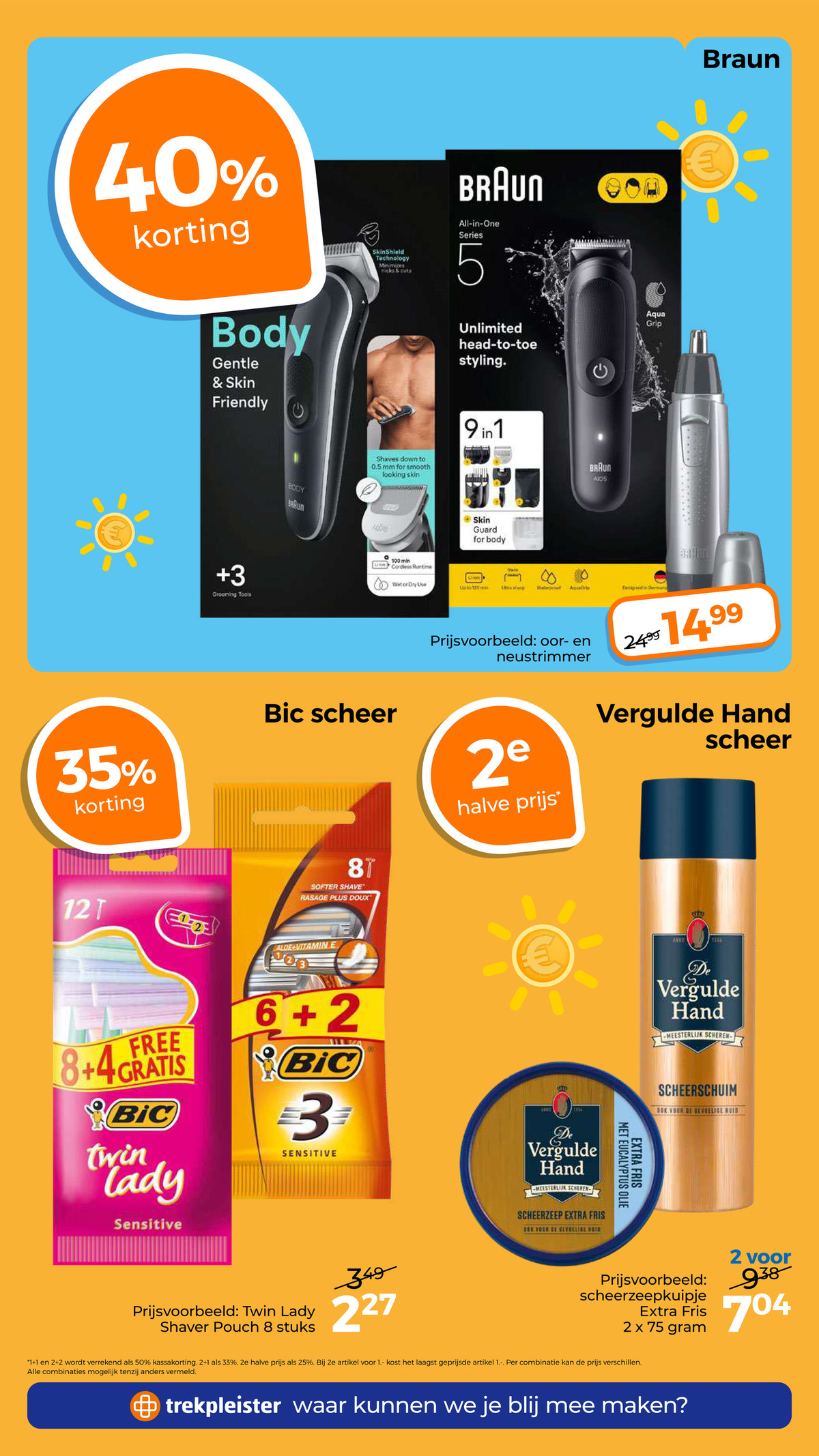 Twin Lady Sensitive, gemarkeerd op pagina 38 van de Trekpleister folder