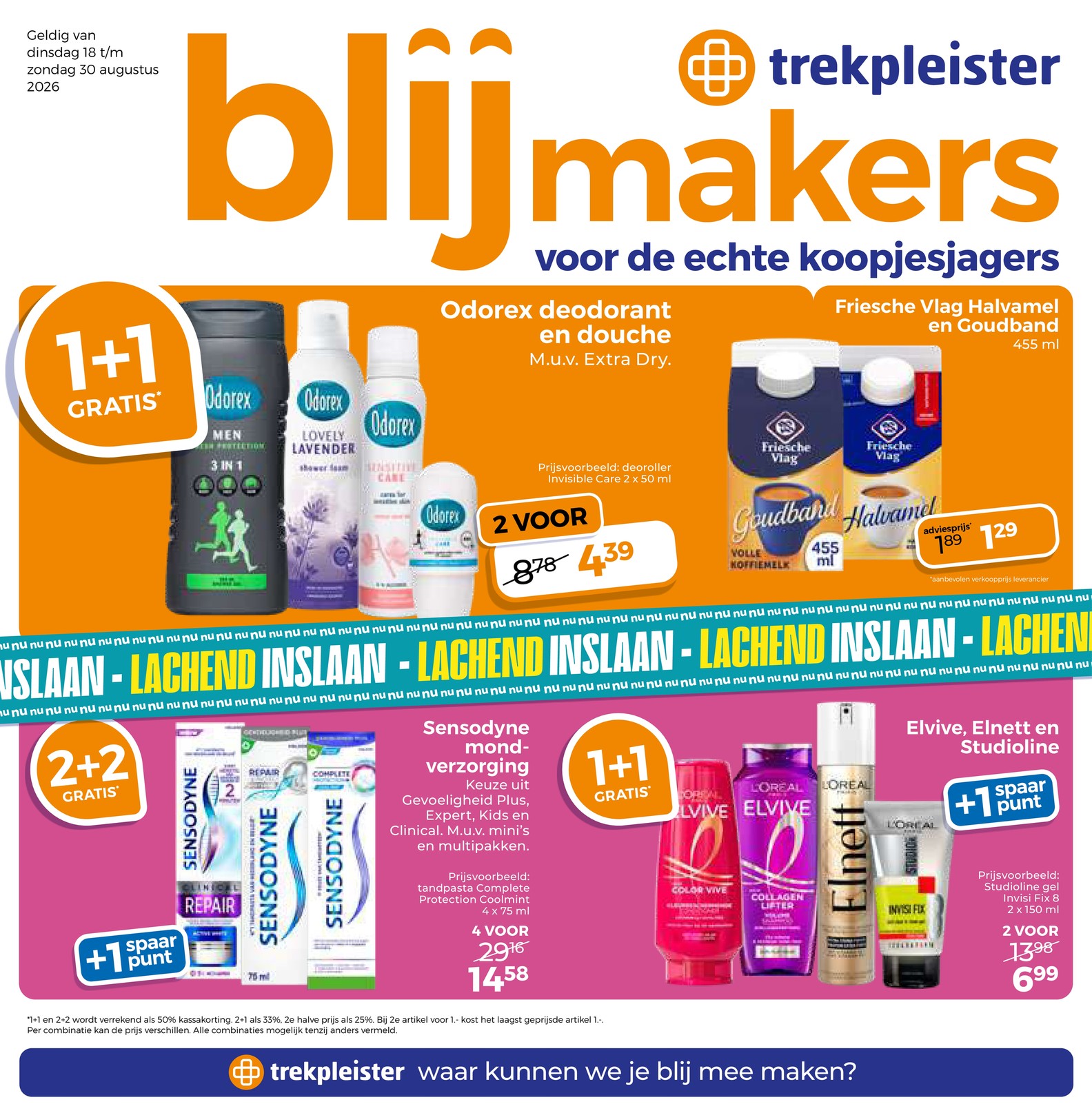 Cover van de huidige Trekpleister folder