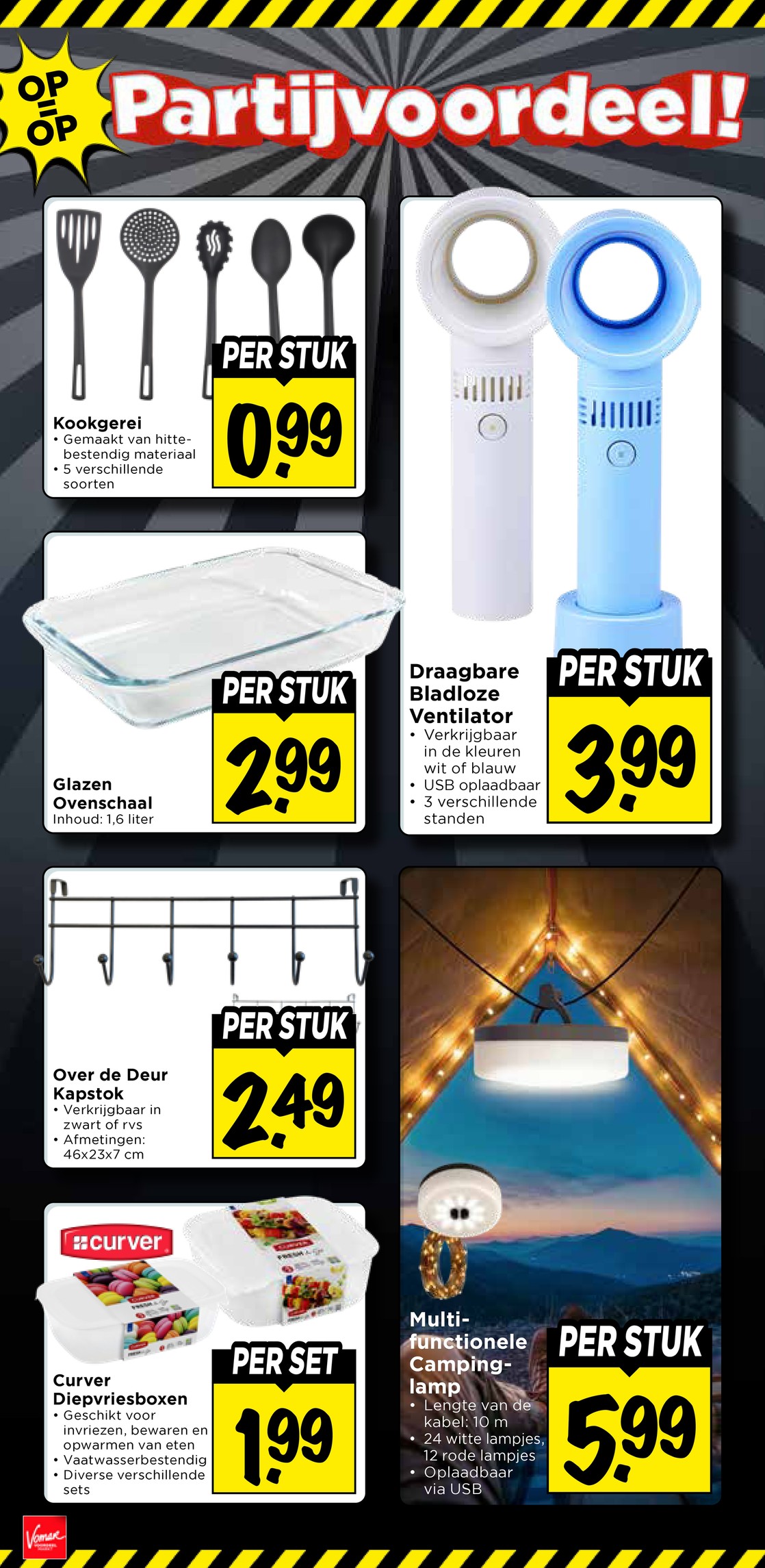 Over de Deur Kapstok, gemarkeerd op pagina 35 van de Vomar folder