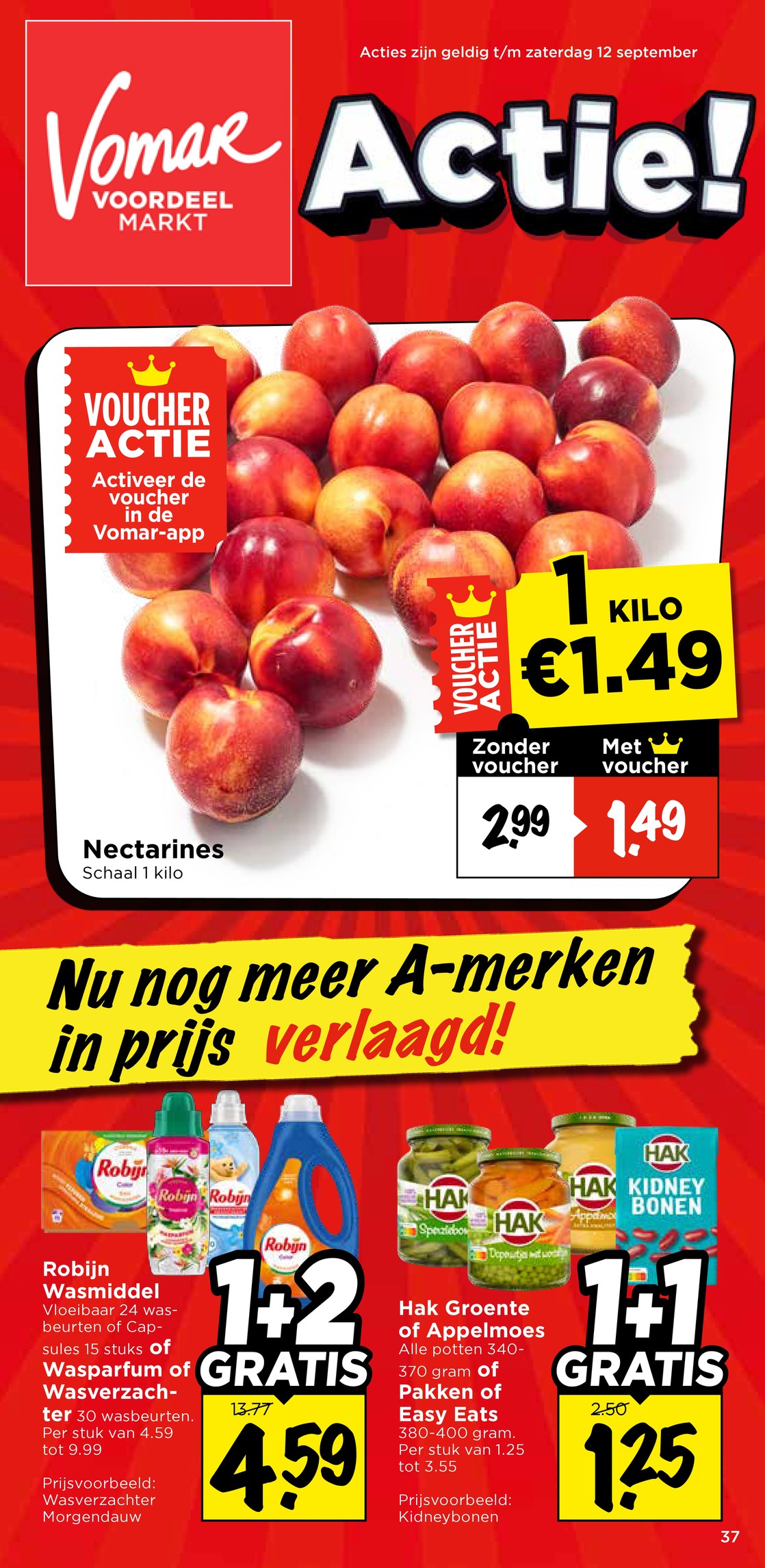 Vomar folder, pagina 1 van 43