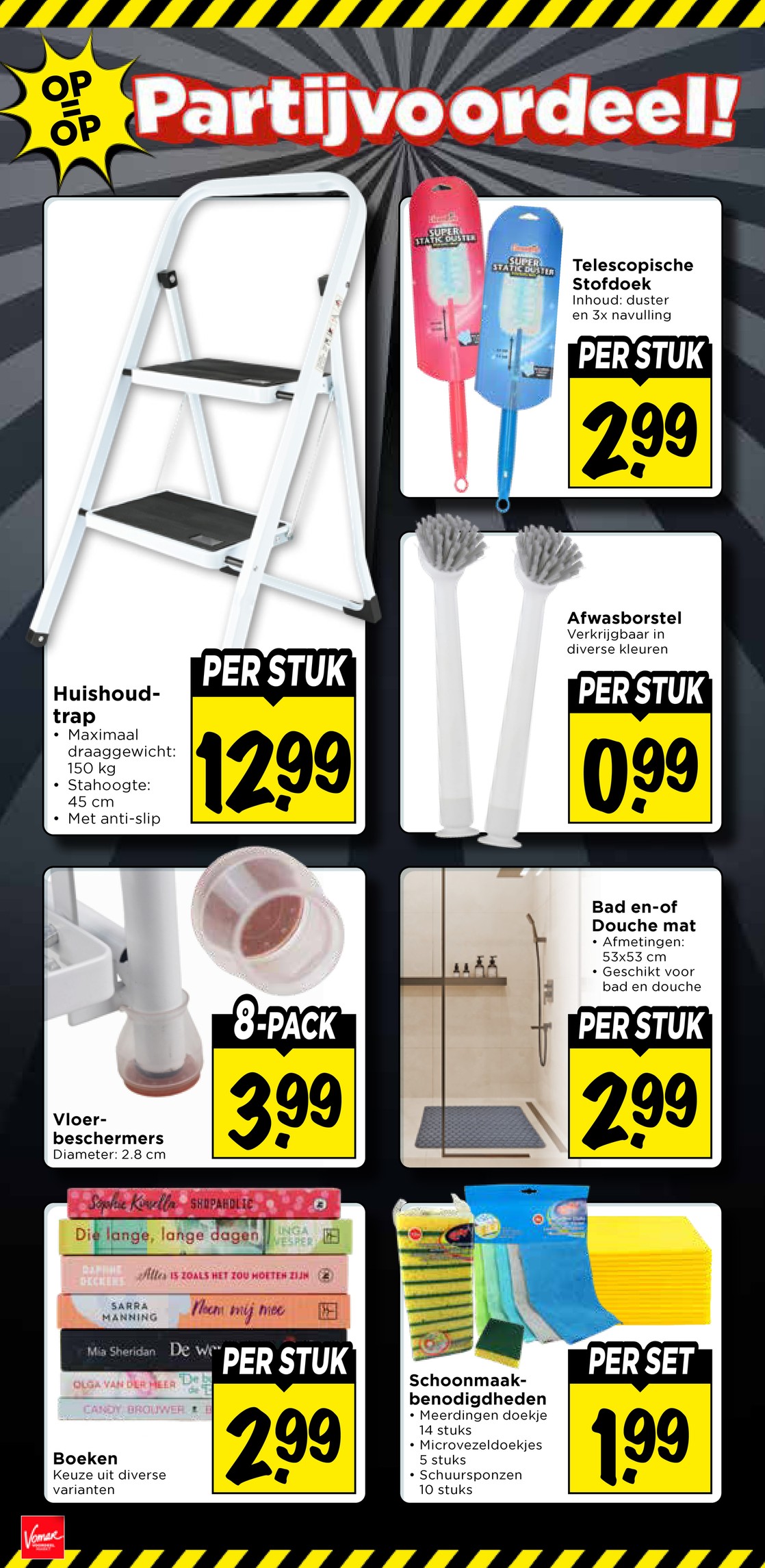 Huishoudtrap, gemarkeerd op pagina 42 van de Vomar folder