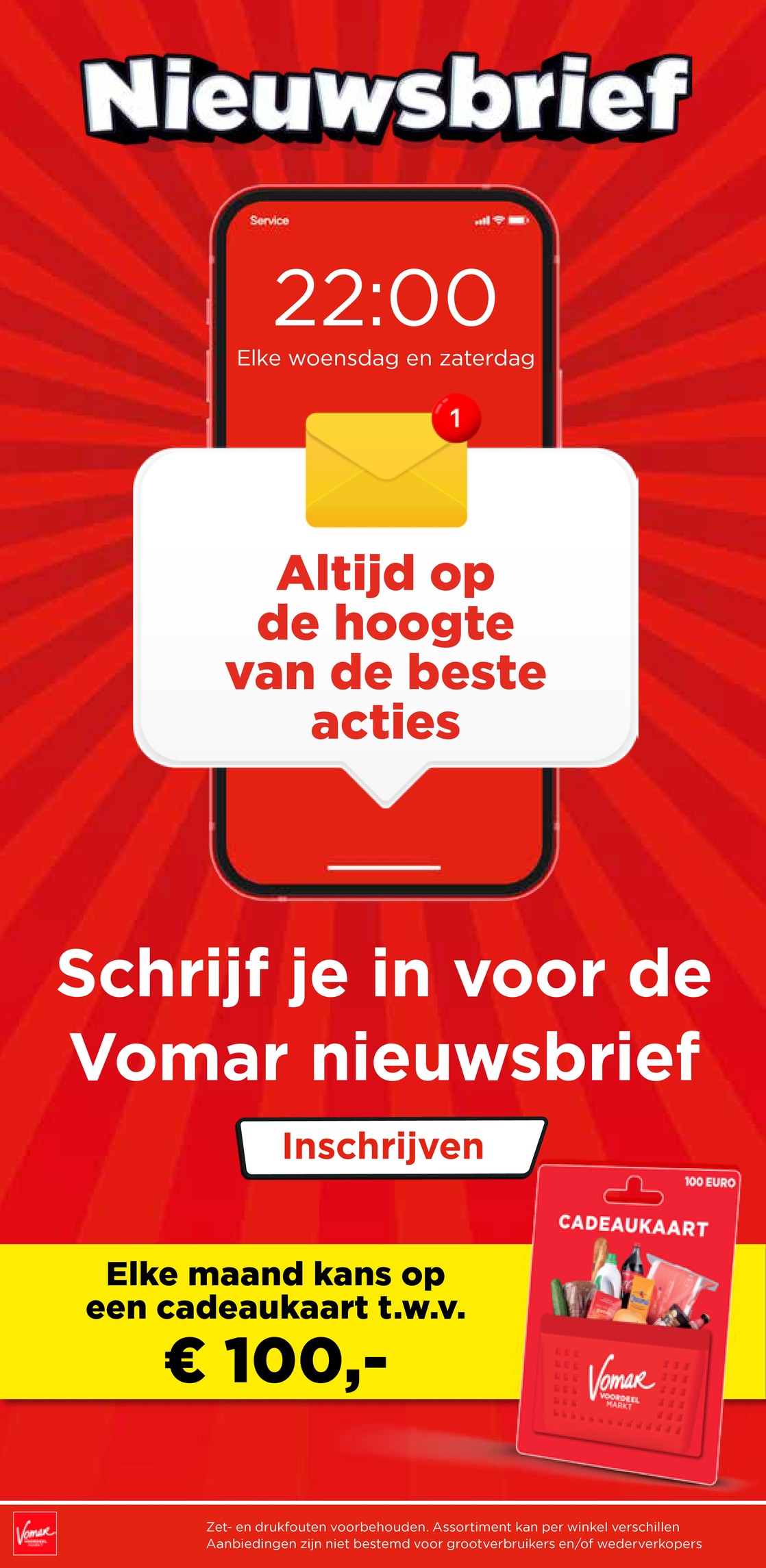 Vomar folder, pagina 43 van 43