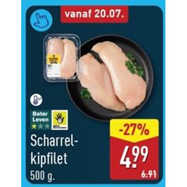Scharrel-kipfilet