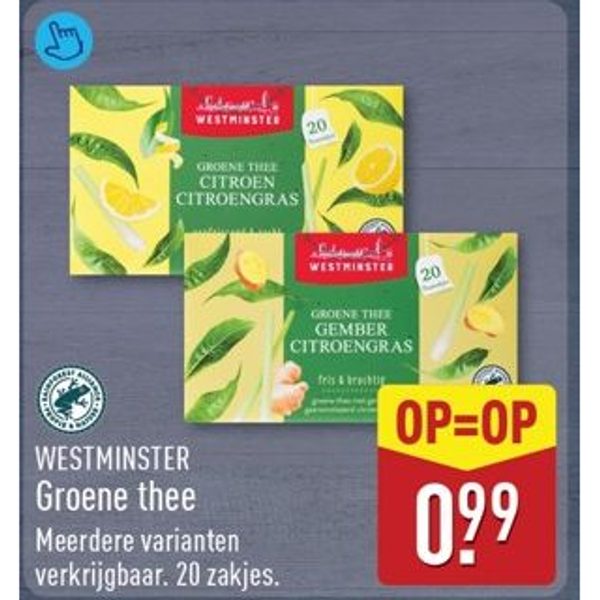 Westminster Groene thee