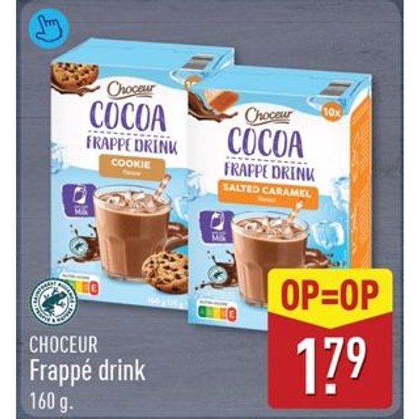 Choceur Frappé drink