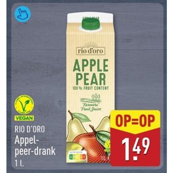 Rio d'Oro Appel-peer-drank