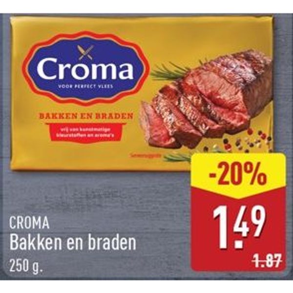 Croma Bakken en Braden tablet