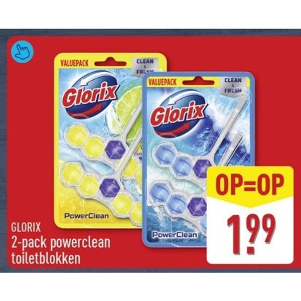 2-pack powerclean toiletblokken