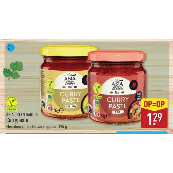 Asia Green Garden Currypasta