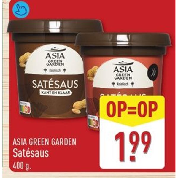 Asia Green Garden Satésaus