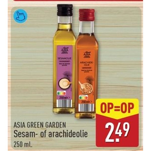 Asia Green Garden Sesam- of arachideolie