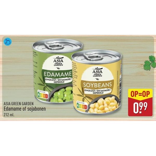 ASIA GREEN GARDEN Edamame of sojabonen