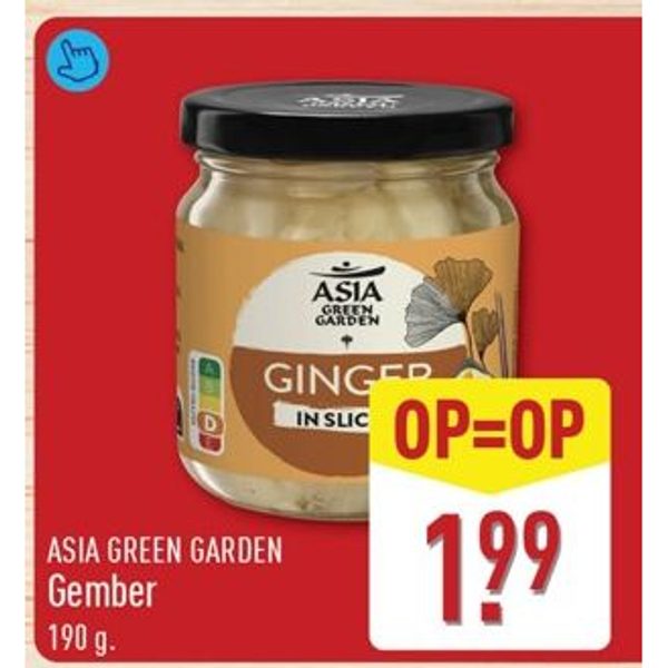 ASIA GREEN GARDEN Gember