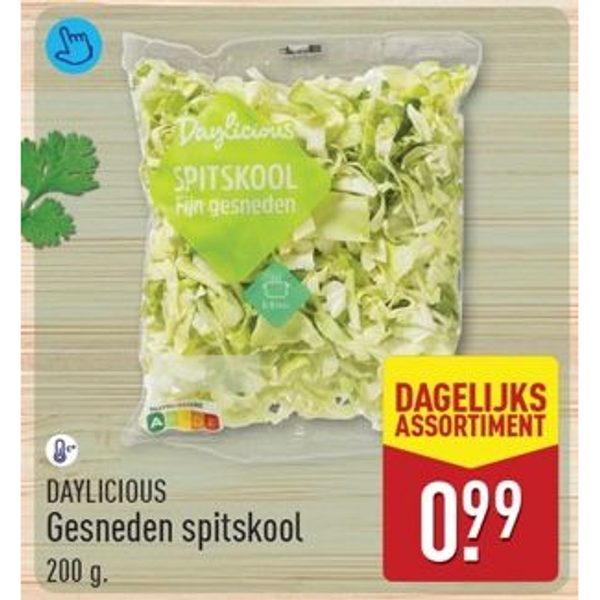 DAYLICIOUS Gesneden spitskool