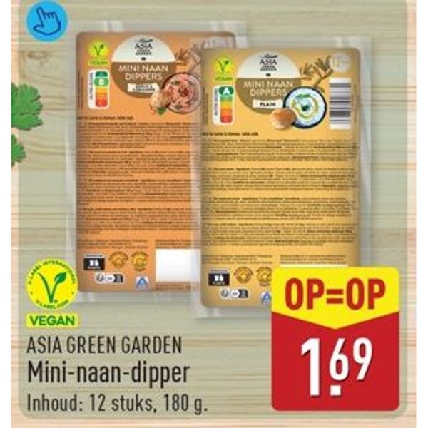 Asia Green Garden Mini-naan-dipper