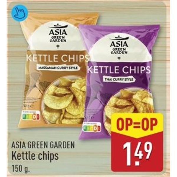 Asia Green Garden Kettle chips