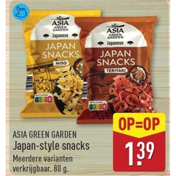 Asia Green Garden Japan-style snacks