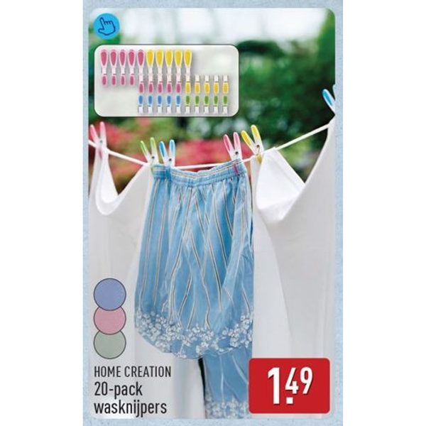 20-pack wasknijpers