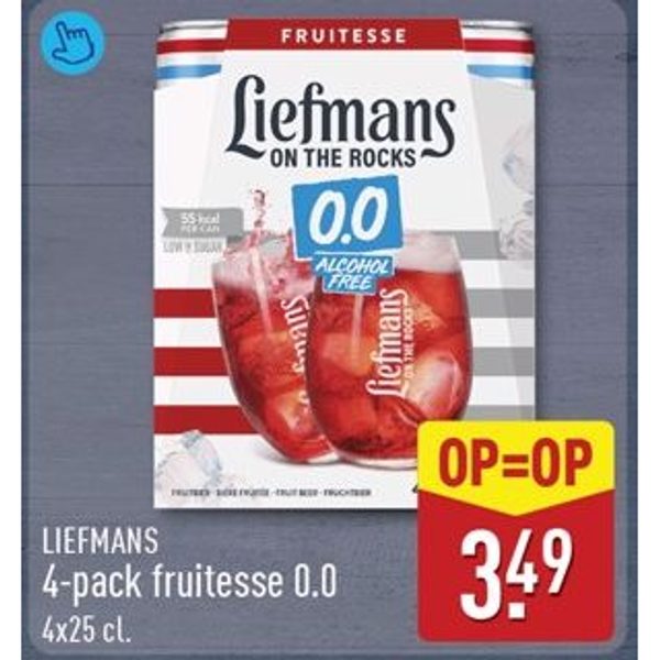 Liefmans 4-pack fruitesse 0.0