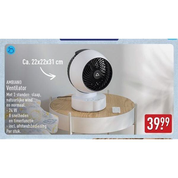 Ambiano Ventilator