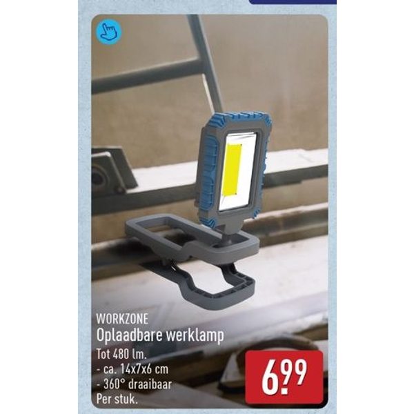 Workzone Oplaadbare werklamp