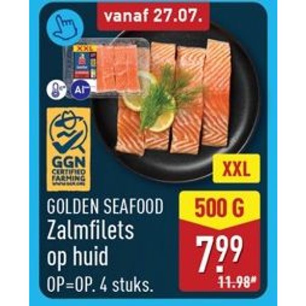 Golden Seafood Zalmfilets