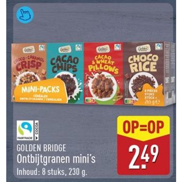 Golden Bridge Ontbijtgranen mini's