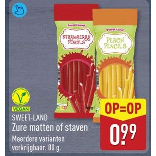 SWEET-LAND Zure matten of staven