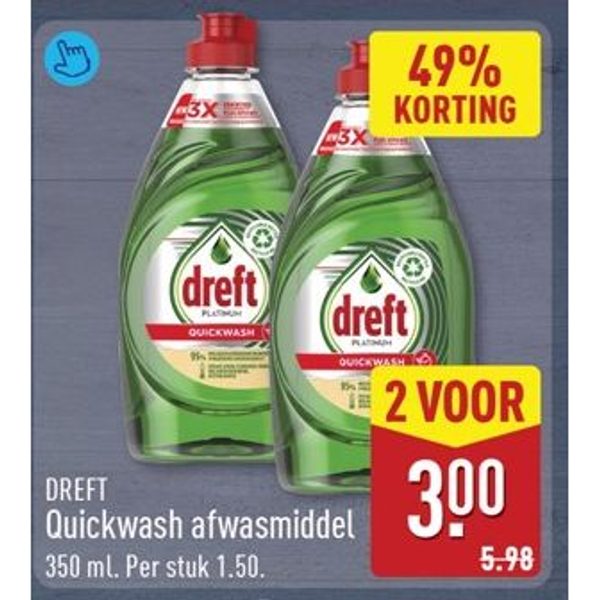 DREFT Quickwash afwasmiddel