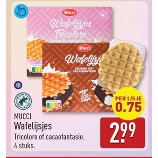 Mucci Wafelijsjes
