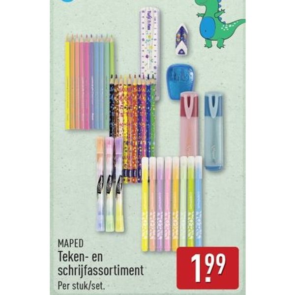 MAPED Teken- en schrijfassortiment