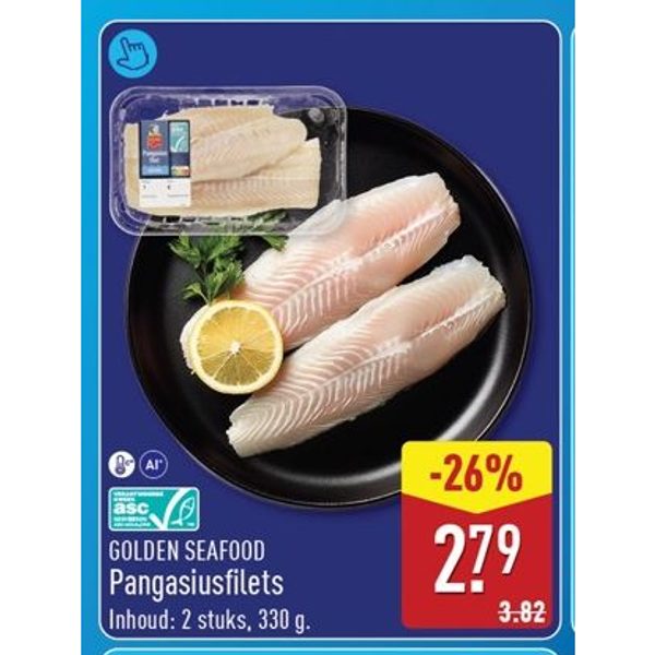 Golden Seafood Pangasiusfilets