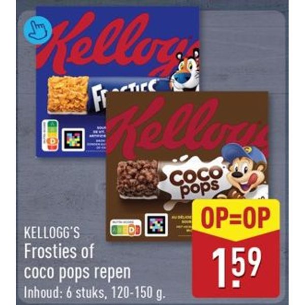 Kellogg's Frosties of coco pops repen