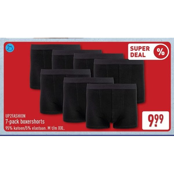 UP2FASHION 7-pack boxershorts