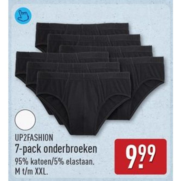 UP2FASHION 7-pack onderbroeken