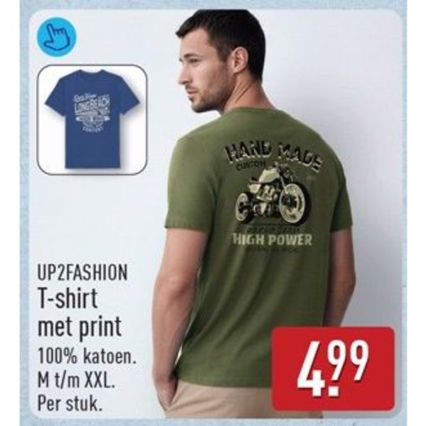 UP2FASHION T-shirt met print