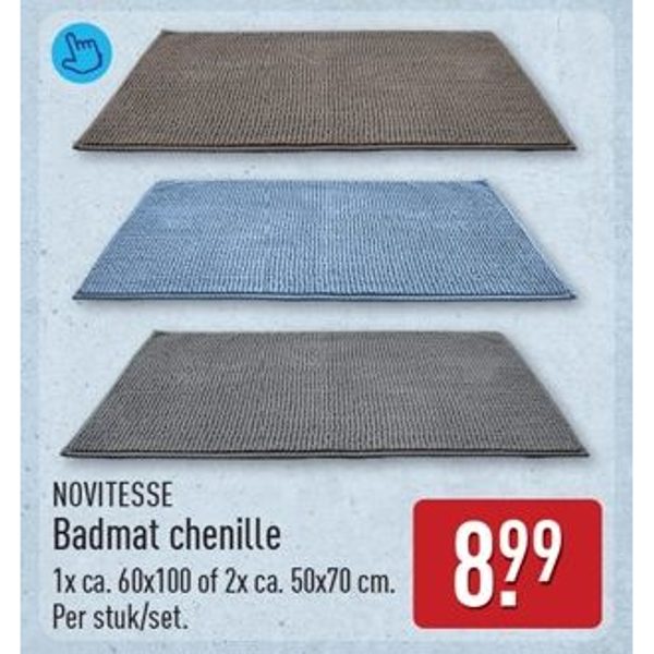 NOVITESSE Badmat chenille
