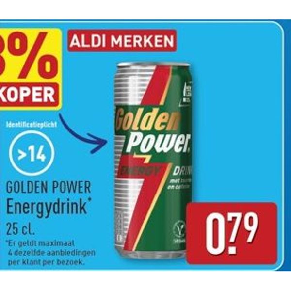 Golden Power Energydrink