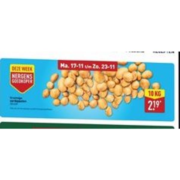 Kruimige aardappelen