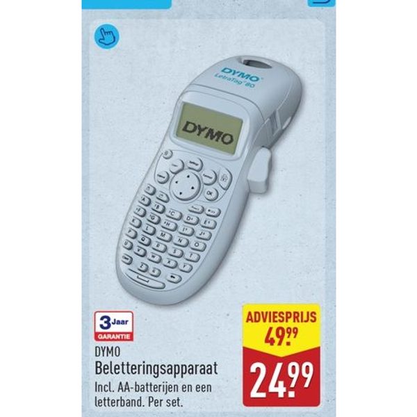 Dymo Beletteringsapparaat