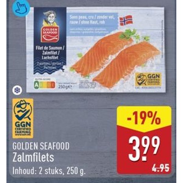 Golden Seafood Zalmfilets