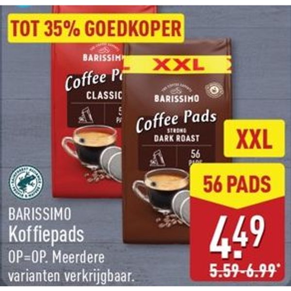 BARISSIMO Koffiepads