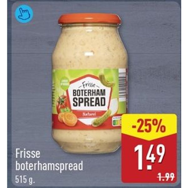 Frisse boterhamspread