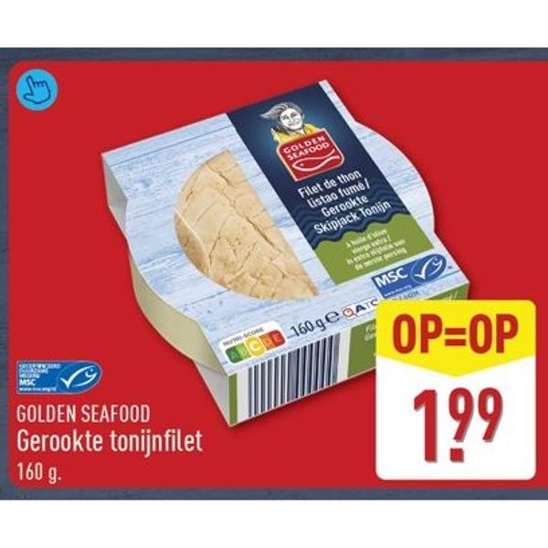 Golden Seafood Gerookte tonijnfilet