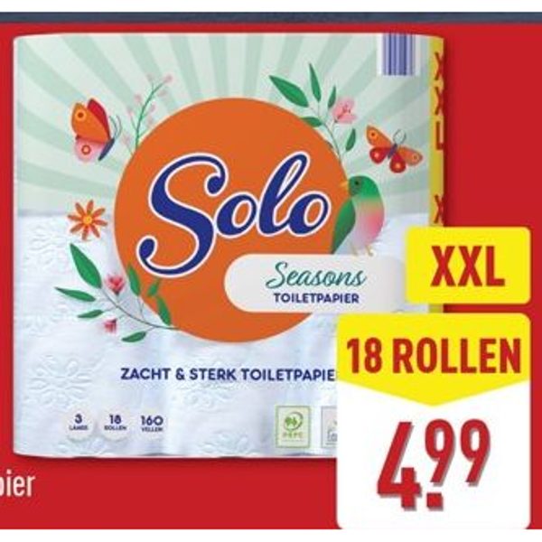 3-laags toiletpapier Seasons
