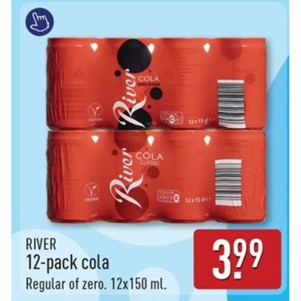 River 12-pack cola