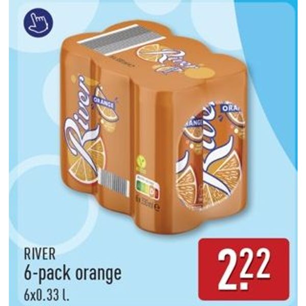 River 6-pack orange